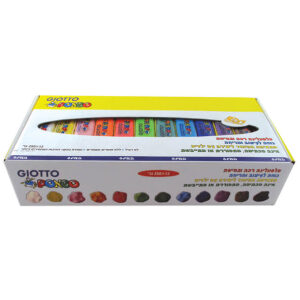 פלסטלינה רכה ג'יאוטו 250 גרם*10 יחידות