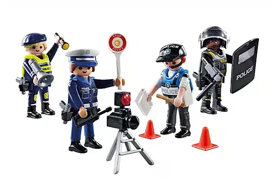 פליימוביל 71730 סט דמויות משטרה-playmobil פליימוביל 71730 סט דמויות משטרה-playmobil
