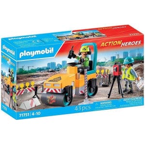 פליימוביל-playmobil 71751 כביש בנייה