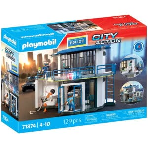פליימוביל-playmobil תחנת משטרה וחדר חקירות 71874