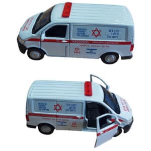 אמבולנס מד"א לבן פולבק