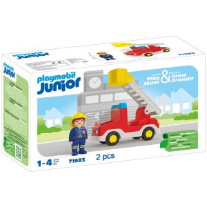 פליימוביל-playmobil ג'וניור כבאית 71683