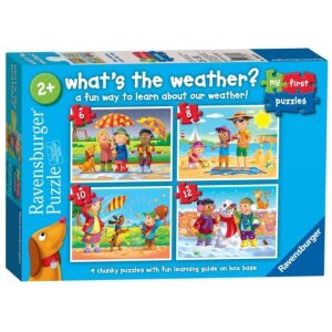 4 פאזלים  בקופסא רוונסבורגר Ravensburger