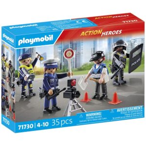 פליימוביל 71730 סט דמויות משטרה-playmobil