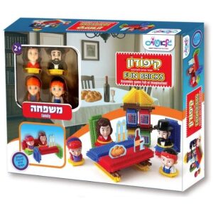 קיפודון אבני בניה להרכבה- משפחה
