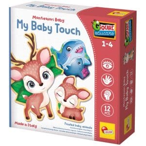 בייבי חיות – פאזל והתאמה עם כרטיסי מישוש